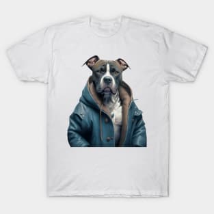 American Staffordshire Terrier Harlem style T-Shirt